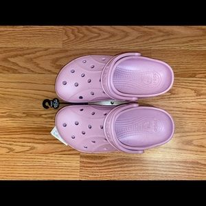 Pink crocs brand new with tags.